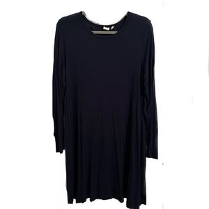 {GAP} Navy Swing Dress